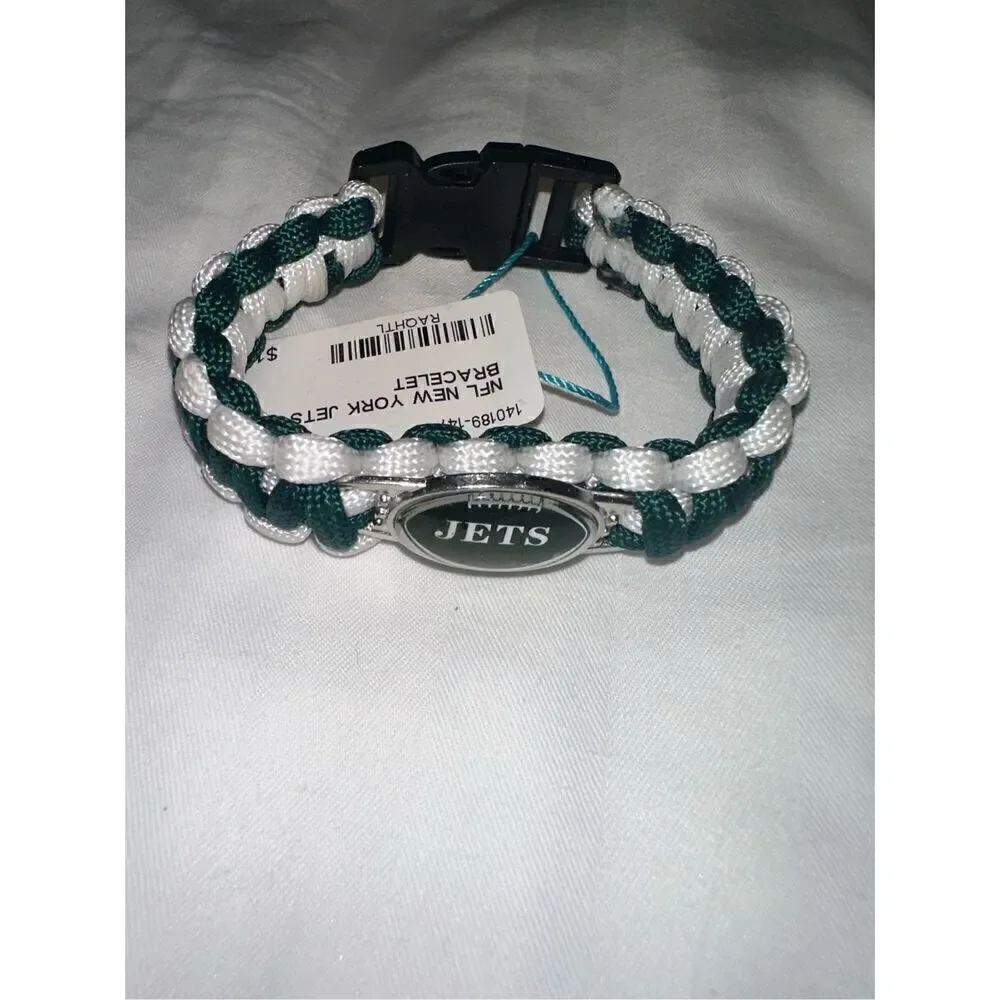 NFL  New York Jets Woven Bracelet NIP